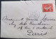 Lot De 2 Enveloppes Timbres Perfores Mercure Et Semeuse - Briefe U. Dokumente