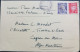 Lot De 2 Enveloppes Timbres Perfores Mercure Et Semeuse - Storia Postale