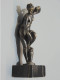 -BELLE STATUETTE BRONZE Argenté TOILETTE D'ATALANTE ? Jeune Femme Dénudée   E - Bronzes