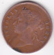 Straits Settlements 1 Cent 1875 Victoria, En Bronze, KM# 9 - Malaysie