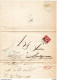 1875  LETTERA CON ANNULLO VICENZA - Marcophilia