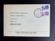 RUSSIA USSR 1969 POSTCARD VILNIUS TO PRAGUE PRAHA 21-04-1969 SOVJET UNIE CCCP SOVIET UNION ASTRONOMY - Lettres & Documents