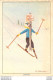 SKI SKIEUR CHANCE ILLUSTRATEUR POISSON - Sports D'hiver