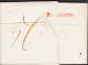 1840. TRIESTE. Nice Cover To Genua With Several Postal Marking And Orange Cancel : TRIEST 6 AUG 1840 Franc... - JF545747 - 1. ...-1850 Prephilately