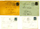 Delcampe - 15C SAGE TII BLEU SUR 100 ENVELOPPES TIMBRES TB POUR ETUDE VOIR LES SCANS POIDS 390 GRAMMES AVANT EMBALLAGE - 1877-1920: Semi-moderne Periode