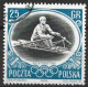 Poland 1956. Scott  #752 (U) Olympic Games Melbourne, Sculling - Used Stamps