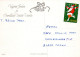 Delcampe - WEIHNACHTSMANN SANTA CLAUS TIERE WEIHNACHTSFERIEN Vintage Postkarte CPSM #PAK654.DE - Santa Claus