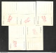 SAINT-MARIN - SAN MARINO - 5 Cartes MAXIMUM 1957 - Sites Et Monuments - Other & Unclassified