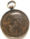 Médaille En Bronze Léopold II. Prijskamp Voor Paarden 26 Septembre 1898 Langemarck, Concours Hippique - Other & Unclassified