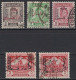 Iraq - Postal Tax - Set Of 5 - Aid For Palestine - Mi 6~9A & 9C - 1949 - Irak