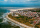 73620621 Borkum Nordseebad Suedstrand Nordseeinsel Fliegeraufnahme Borkum Nordse - Borkum