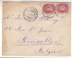 Norvège - Lettre De 1898 - Oblit Stavanger - Exp Vers Bruxelles - - Storia Postale