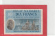 BON DE SOLIDARITE   10 F . Type PETAIN .   .  2 SCANNES - Notgeld