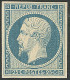 ** No 10, Bleu, Superbe. - RR - 1852 Louis-Napoléon