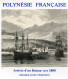 Enveloppe Timbres Premier Jour D'émission 24 Juin 86.papeete.Polynésie Française Arrivé D'un Bateau Vers 1880 - Other & Unclassified