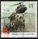 AUSTRALIA 2016 $1 Multicoloured, A Century Of Service-Vietnam War In The Field Used - Oblitérés