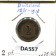 2 PFENNIG 1875 G GERMANY Coin #DA557.2.U.A - 2 Pfennig