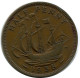 HALF PENNY 1938 UK GREAT BRITAIN Coin #AZ730.U.A - C. 1/2 Penny