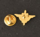 Pin's Doré - Armée à Déterminer - 2 Ancres De Marine / 1 Glaive Ou 1 épée Et 1 Paire D'ailes - Sans Marque - Army