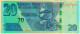 Zimbabwe 20 Dollars 2020 Elephant P 104 AA Prefix Crisp UNC - Zimbabwe