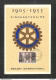 TUNISIE - Carte Maximum 1955 - ROTARY INTERNATIONAL - CINQUANTENAIRE 1905-1955 - Andere & Zonder Classificatie