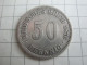 Germany 50 Pfennig 1876 A - 50 Pfennig