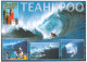 Polynésie Française-TEAHUPOO Les Vagues De La Passe Havae (surf Surfeur)  ( Teva Sylvain Tahiti 1494)  *PRIX  FIXE - Polynésie Française