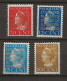 1940 MH/* Nederland, NVPH D16-19 - Service