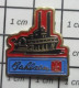 511c Pin's Pins / Beau Et Rare / ALIMENTATION / PETITS GATEAUX  BAHLSEN BATEAU A VAPEUR STEAMBOAT - Levensmiddelen