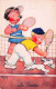 TENNIS - Illustrateur Signé Beatrice Mallet - Enfants Jouant Au Tennis - Mallet, B.