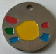 Jeton De Caddie - TELETHON - 36-37 - En Métal - (1) - - Trolley Token/Shopping Trolley Chip