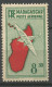 MADAGASCAR PA N° 9 NEUF** SANS CHARNIERE NI TRACE / Hingeless  / MNH - Luchtpost