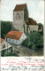 Ansichtskarte Lychen Straßenpartie An Der St. Johanniskirche 1909  - Lychen