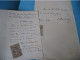 OSMAN-BEY 2 X Autographe Signé 1889 JOURNALISTE AVENTURIER OTTOMAN Rare - Exploradores Y Aventureros