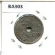 25 CENTIMES 1910 DUTCH Text BELGIEN BELGIUM Münze #BA303.D.A - 25 Centimes