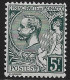 Monaco N°47* Vert-gris Foncé. Cote 30€ - Nuovi