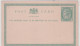 Jamaica Postal Stationery 1/2p Greeen Victoria Mint - Giamaica (...-1961)