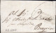 B52 - LETTERA PREFILATELICA DA VICENZA A BRESCIA 1850 - 1. ...-1850 Prephilately