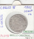 CRE3281 MONEDA ESPAÑA CARLOS IV 2 REALES 1805 SEVILLA BO PLATA MBC - Andere & Zonder Classificatie