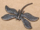 Bijoux-broche_37_Libellule-Dragonfly-Libelle - Marcassite - Broschen