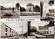 Calau Niederlausitz  Busbahnhof, Oberschule, Gewerkschaften Nuschke-Straße 1977 - Calau