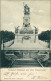 Ansichtskarte Rüdesheim (Rhein) National-Denkmal / Niederwalddenkmal 1907 - Rüdesheim A. Rh.