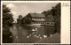 Ansichtskarte Jonsdorf Gondelteich, Schwäne, Kurhaus 1934 - Jonsdorf
