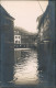 Ansichtskarte Meißen Hochwasser Bärenschänke Straße 1920 - Meissen