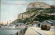Postcard Gibraltar Rock Gun And Galleries From Landing Pier 1910 - Gibraltar