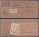 Inde British India 1932 Registered Cover To Lucknow, King George V Stamps, KGV, With Acknowledgement - 1911-35 King George V