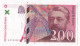 200 Francs Eiffel 1996, Alphabet : G 014489443, Tres Beau Billet - 200 F 1995-1999 ''Eiffel''