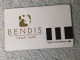 HOTEL KEYS - 2625 - TURKEY - BENDIS BEACH HOTEL - Hotel Keycards