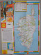 Carte Routière Shell  Cartoguide Corse  1967 / 68 - Roadmaps