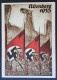 GERMANY THIRD REICH ORIGINAL POSTCARD NÜRNBERG RALLY 1935 IMPERIAL EAGLE - Guerre 1939-45